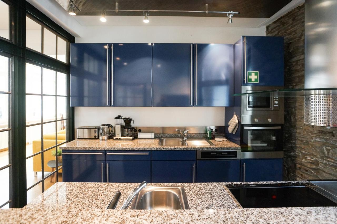 Loft13 Traumhafte Wohnung Mit Terrasse Fuer 8 Gaeste モンシャウ エクステリア 写真