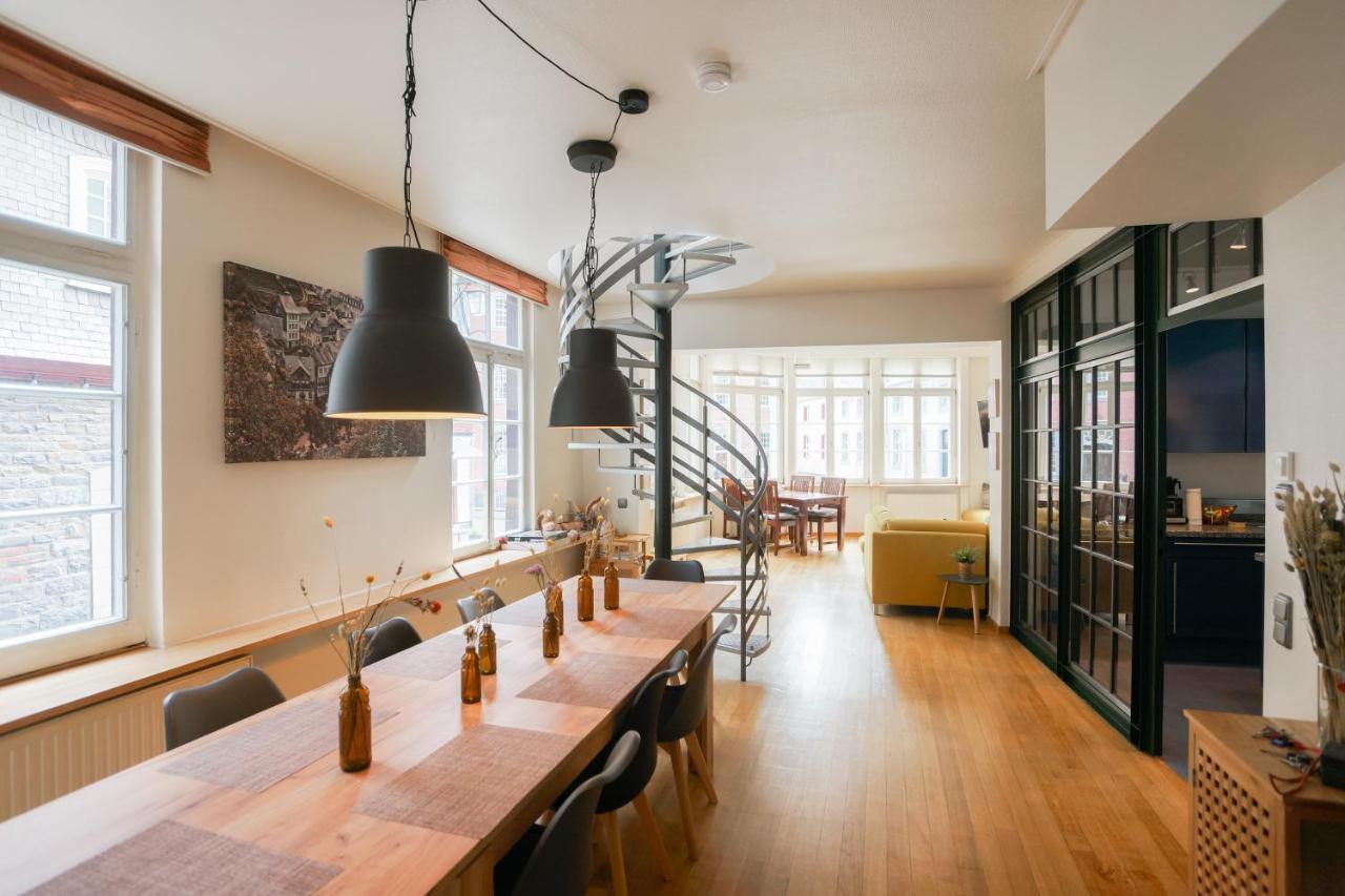 Loft13 Traumhafte Wohnung Mit Terrasse Fuer 8 Gaeste モンシャウ エクステリア 写真