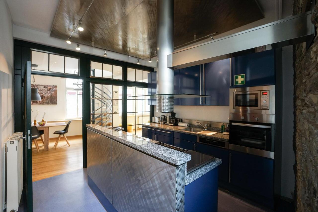 Loft13 Traumhafte Wohnung Mit Terrasse Fuer 8 Gaeste モンシャウ エクステリア 写真
