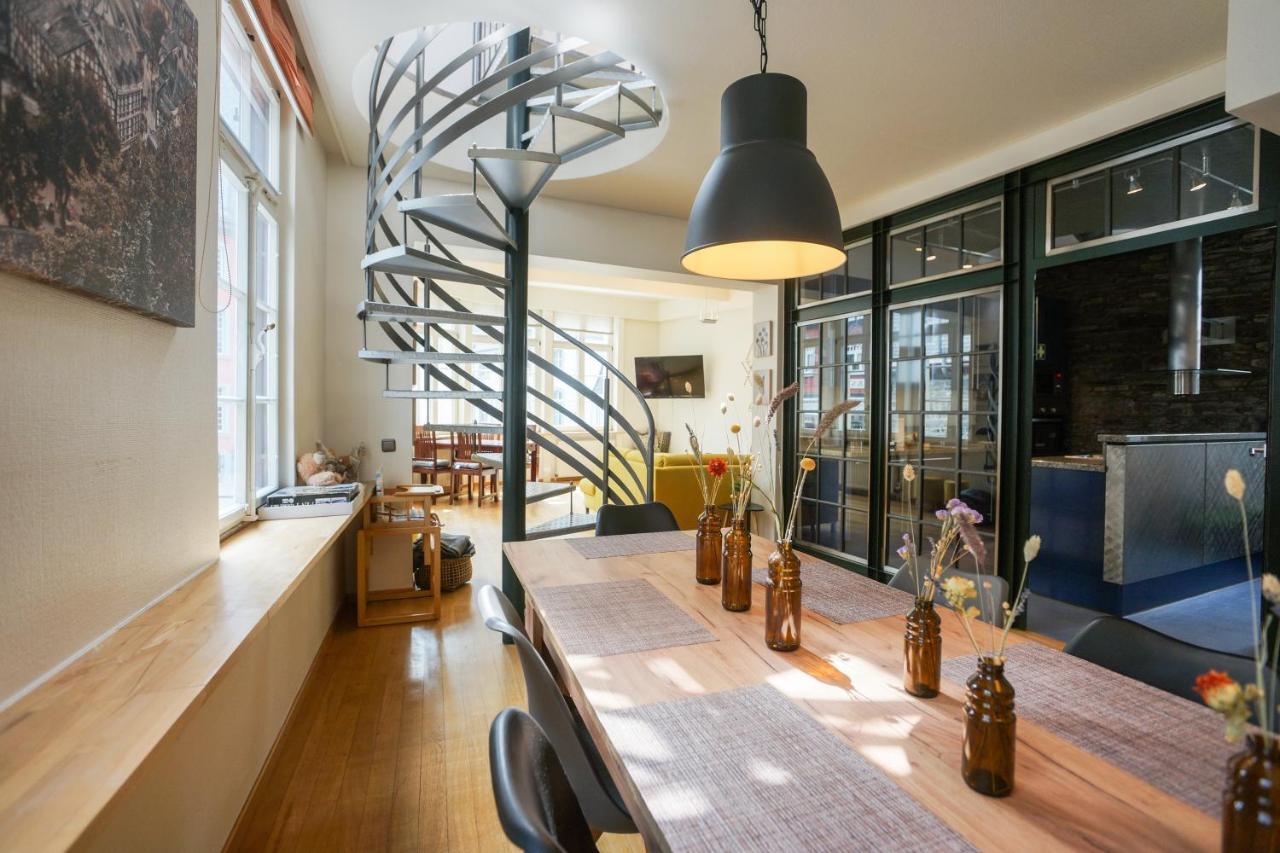 Loft13 Traumhafte Wohnung Mit Terrasse Fuer 8 Gaeste モンシャウ エクステリア 写真